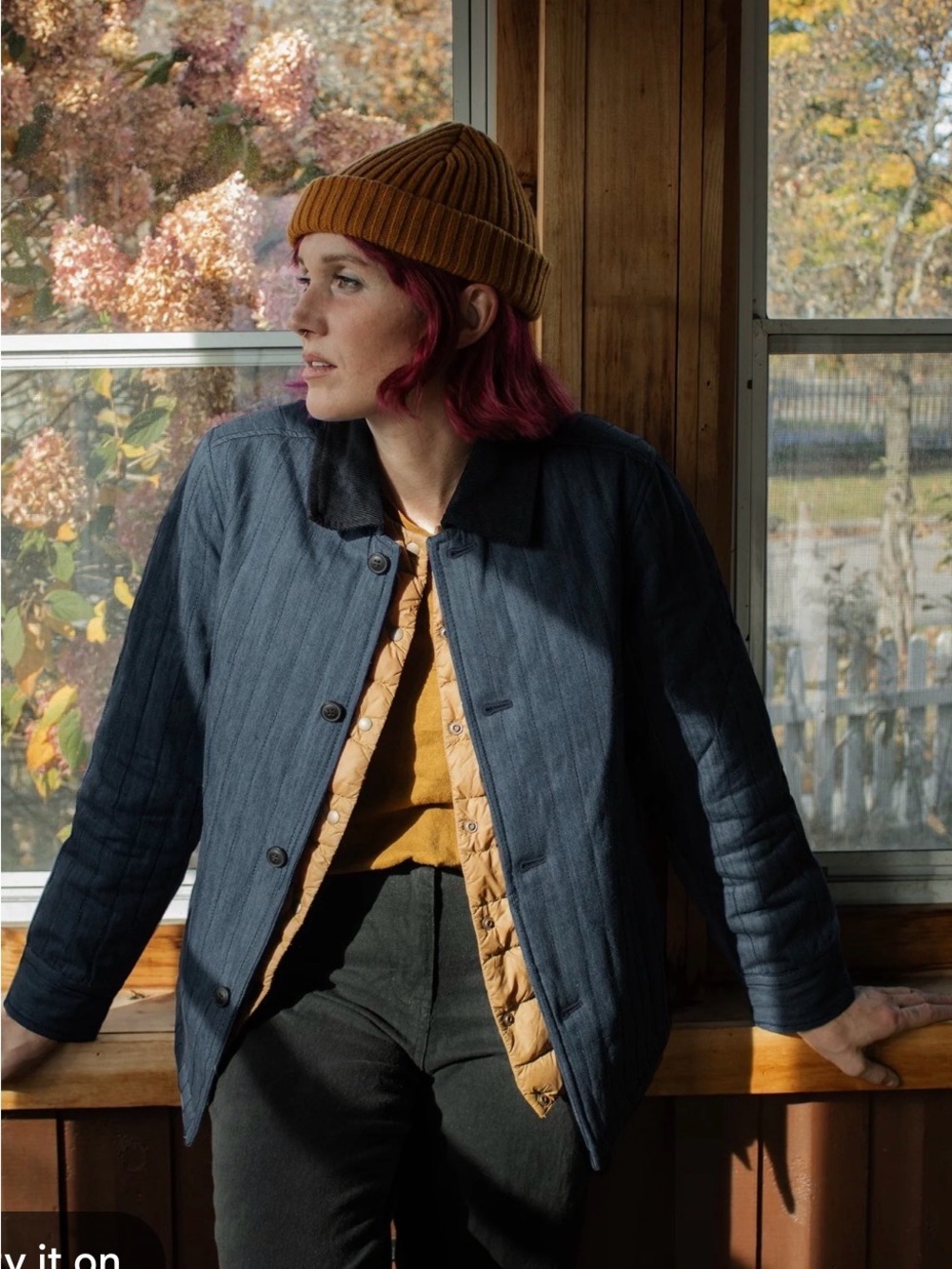 Beidge and Burn Quilted Barn Chore Jacket Gray , Small